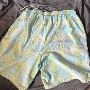 Erika | Shorts | Vintage Blue And Green 